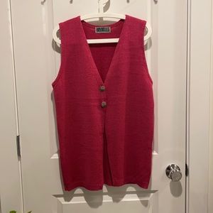 Vintage Jaybelle UK 80s Pink Vest